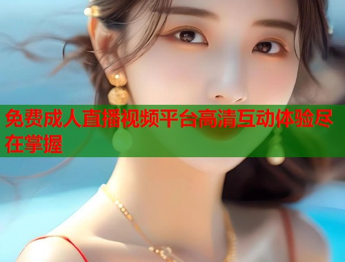 免费成人直播视频平台高清互动体验尽在掌握