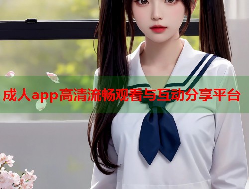 成人app高清流畅观看与互动分享平台